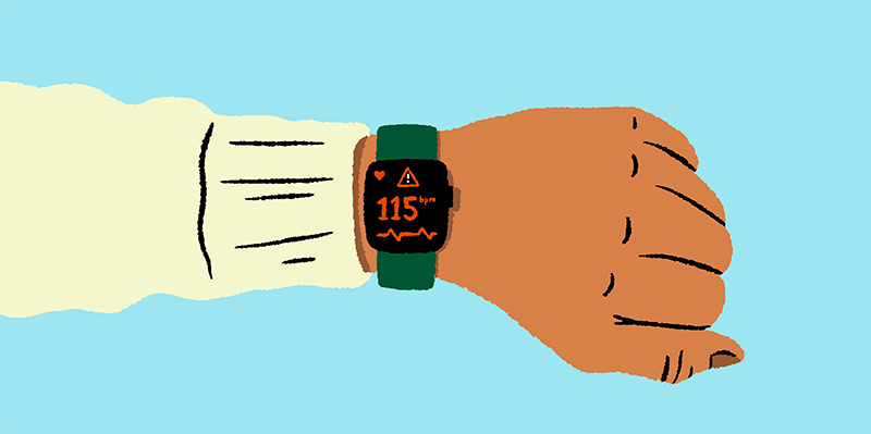 High Heart Rate teen wrist