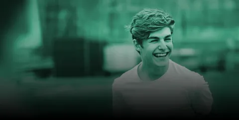 Teenager enjoying life after treatment